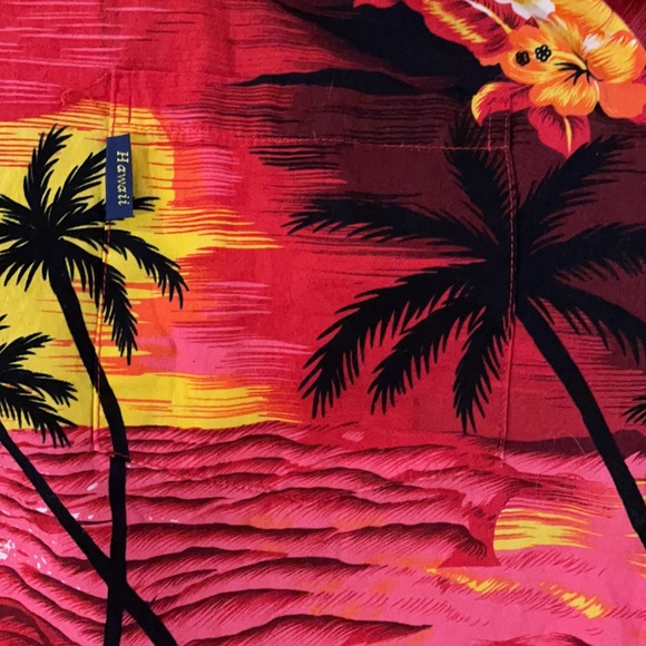 Vintage Palmwave Aloha Shirt - Picture 4 of 5